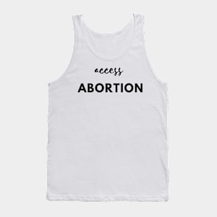 Abortion rights Tank Top